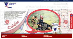 Desktop Screenshot of escolasantaluiza.com.br